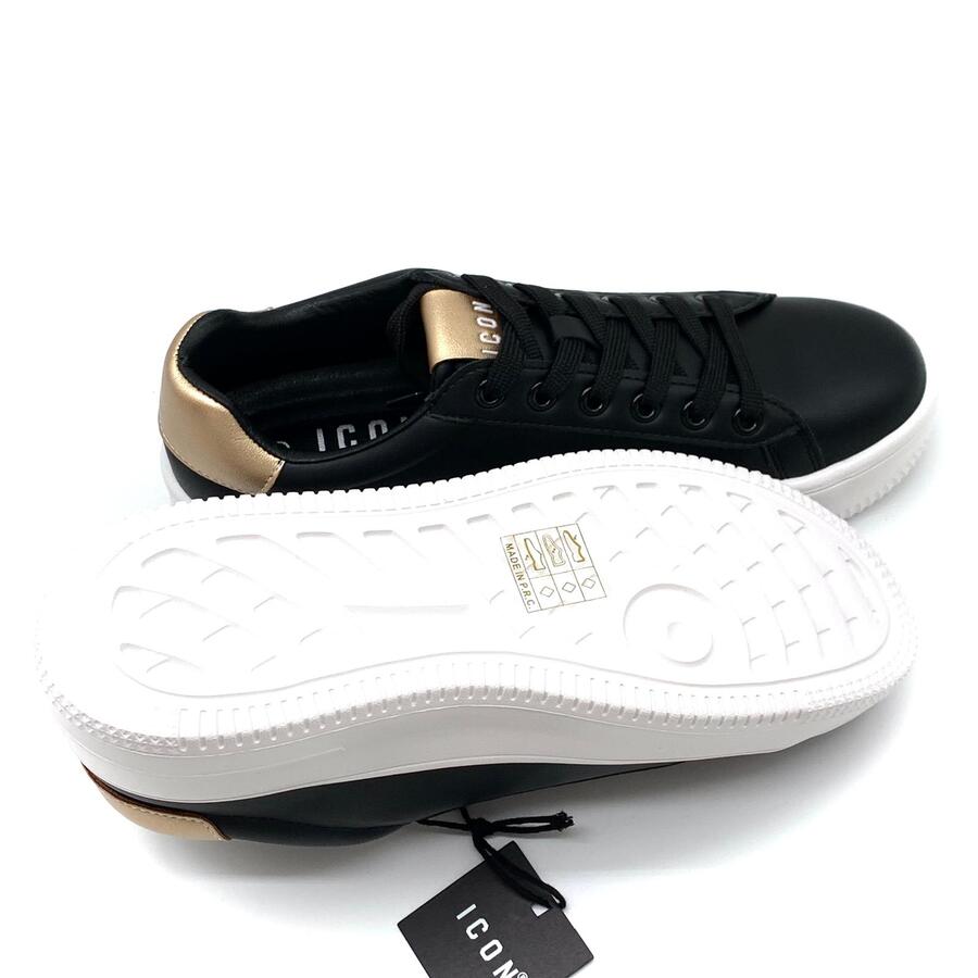 Icon nere/ gold strass