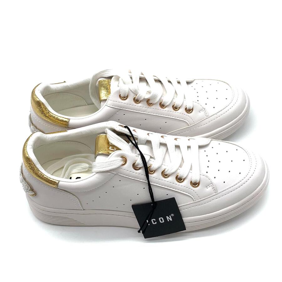 Icon wht/ gold