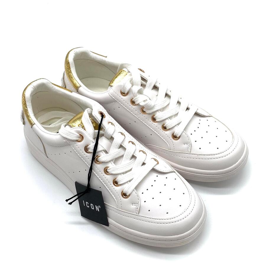 Icon wht/ gold