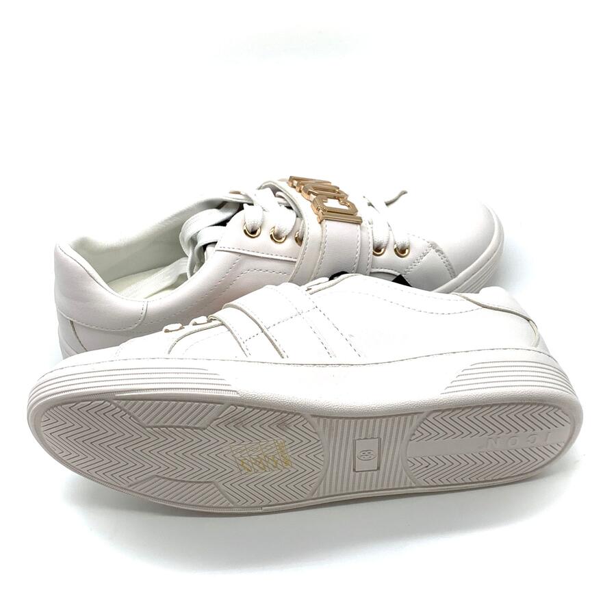 Icon sneaker wht/ gold