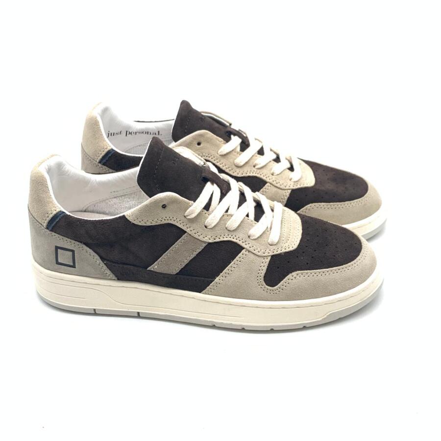 D.A.T.E Sneakers Court 2.0 vintage chocolate