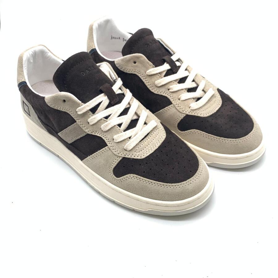 D.A.T.E Sneakers Court 2.0 vintage chocolate