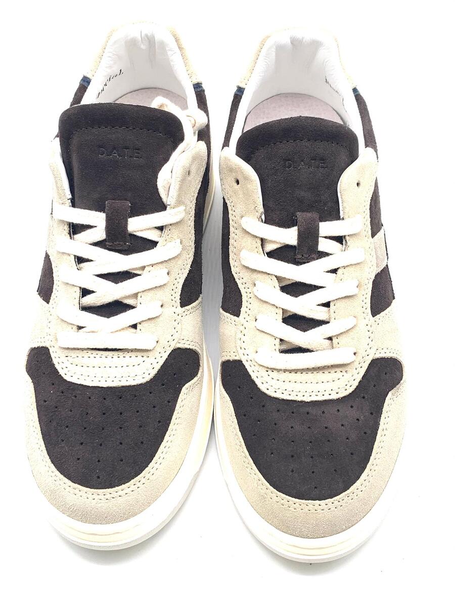 D.A.T.E Sneakers Court 2.0 vintage chocolate