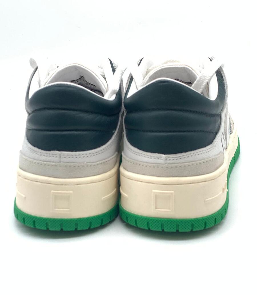 D.A.T.E Sneakers Torneo Collar Net White-Green 
