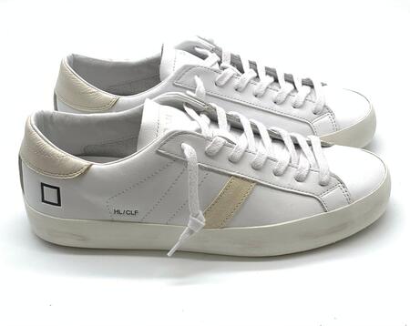 D.A.T.E Sneakers Hill Low Calf white-milk