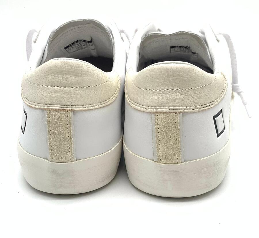 D.A.T.E Sneakers Hill Low Calf white-milk