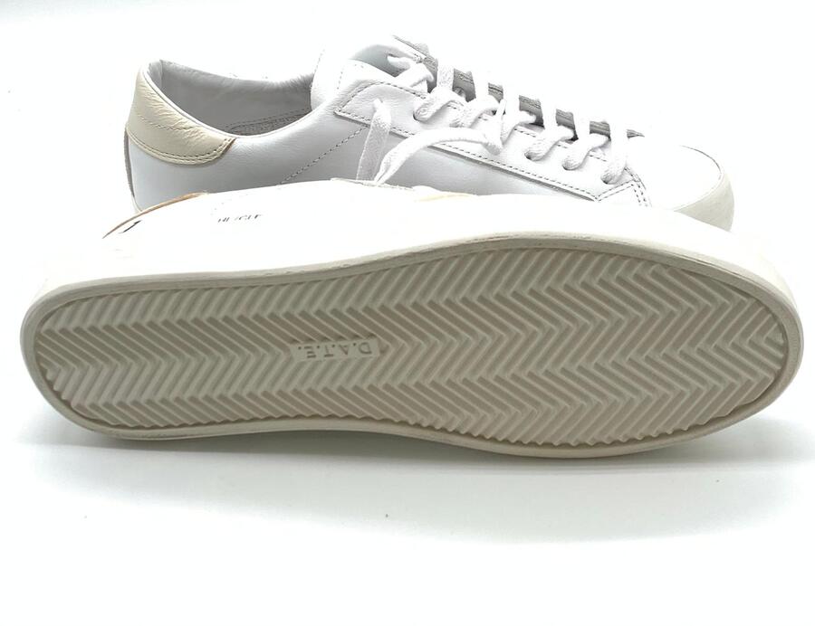 D.A.T.E Sneakers Hill Low Calf white-milk