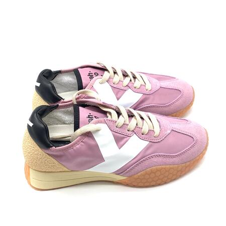 Keh•noo sneaker rosa e bianche