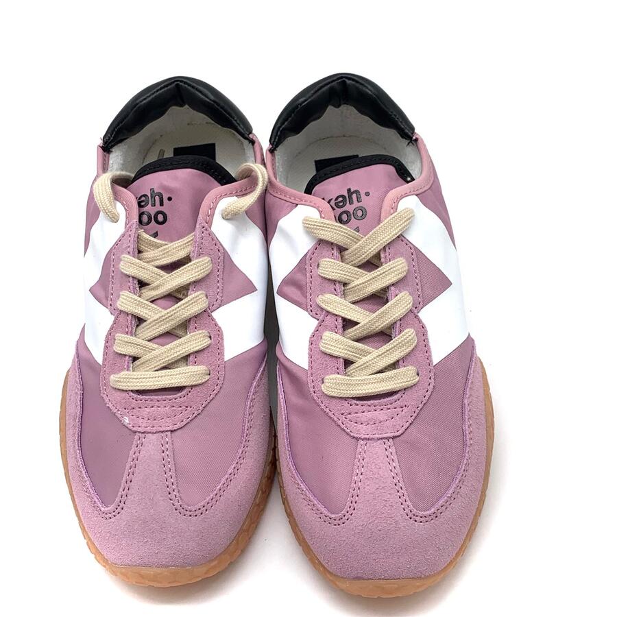 Keh•noo sneaker rosa e bianche