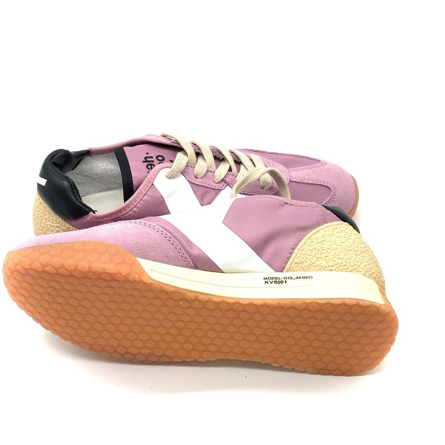 Keh•noo sneaker rosa e bianche