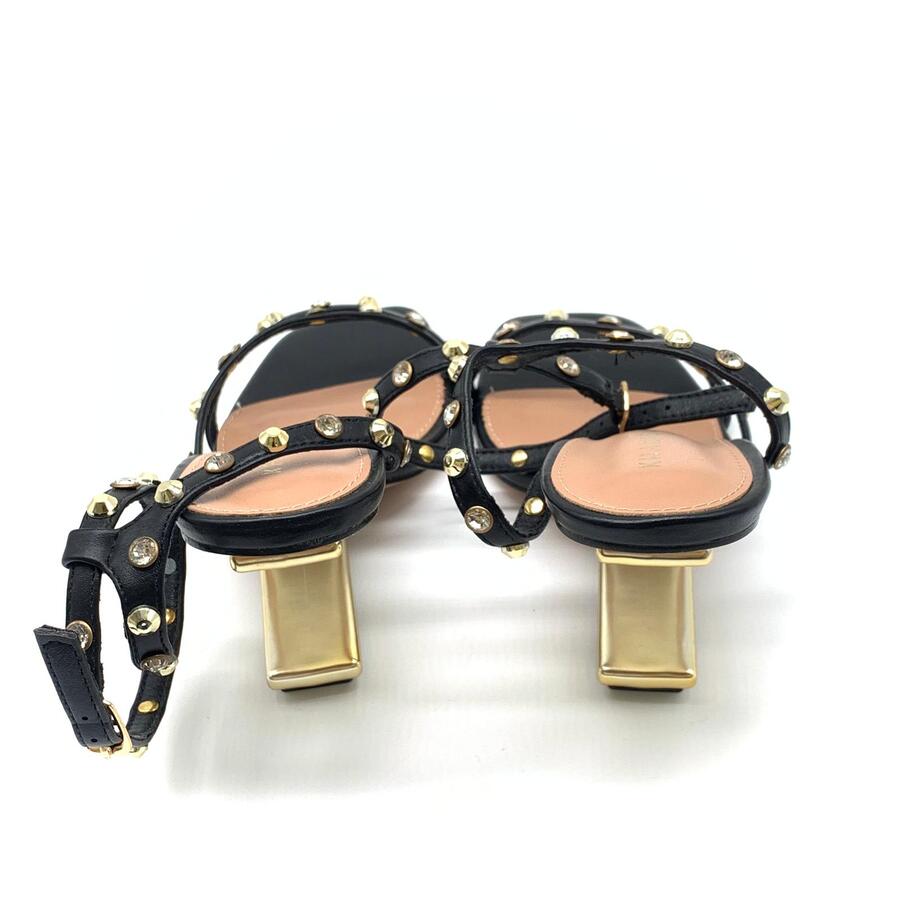 Kharisma sandalo con borchie oro