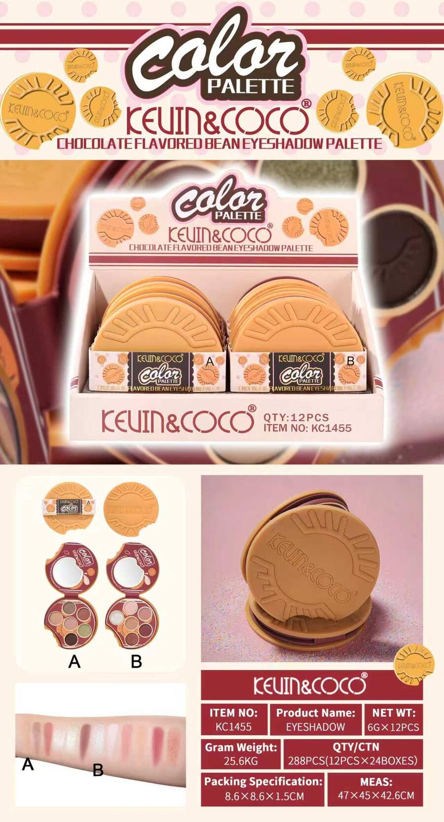 KEVIN & COCO COLOR PALETTE [Conf. da 12 pezzi]