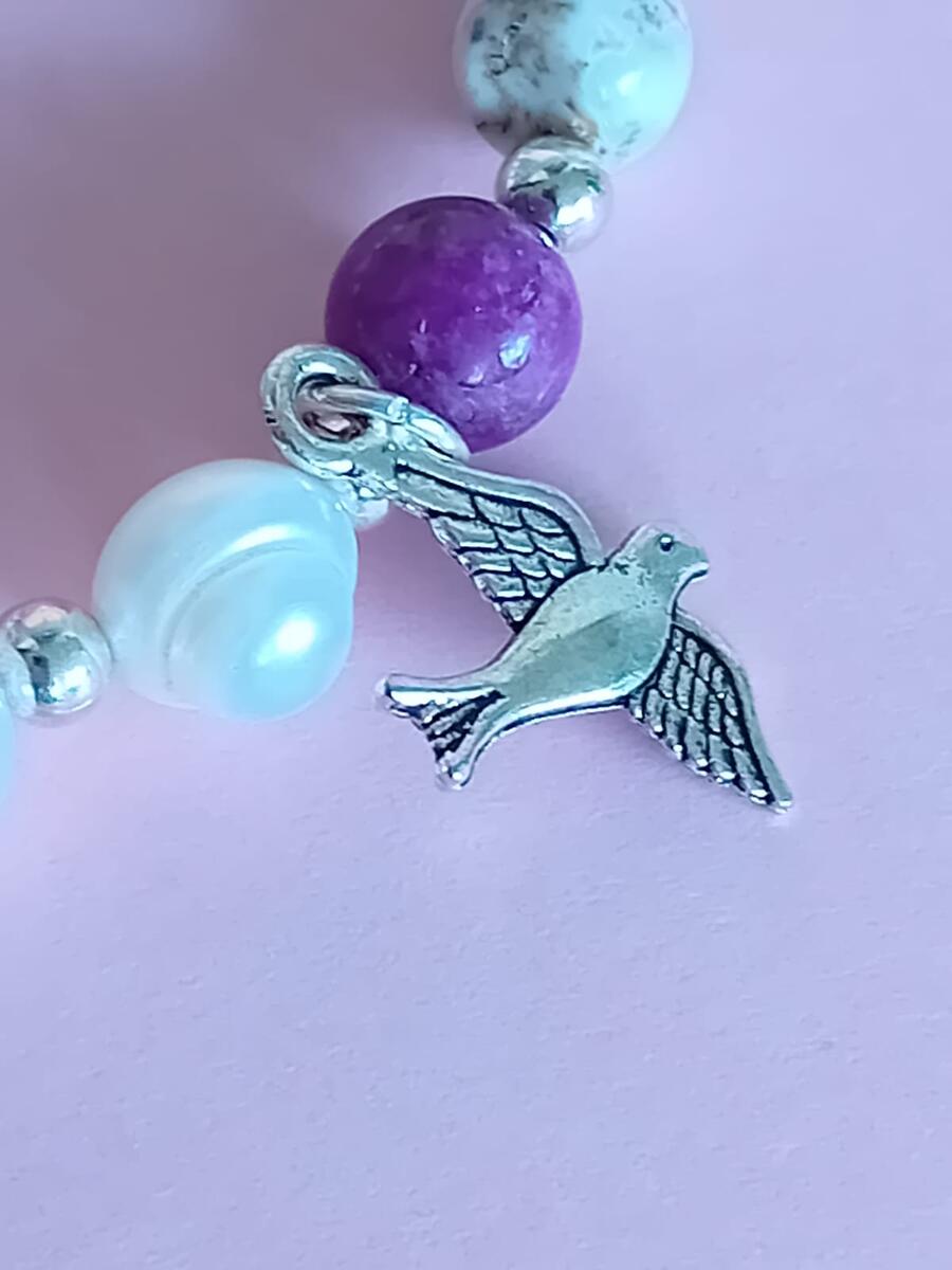 Bracciale Artigianale "Spirito e Luce"