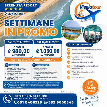 SERENUSA RESORT – LICATA (AG)