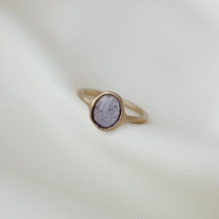 Anello con tanzanite misura 16
