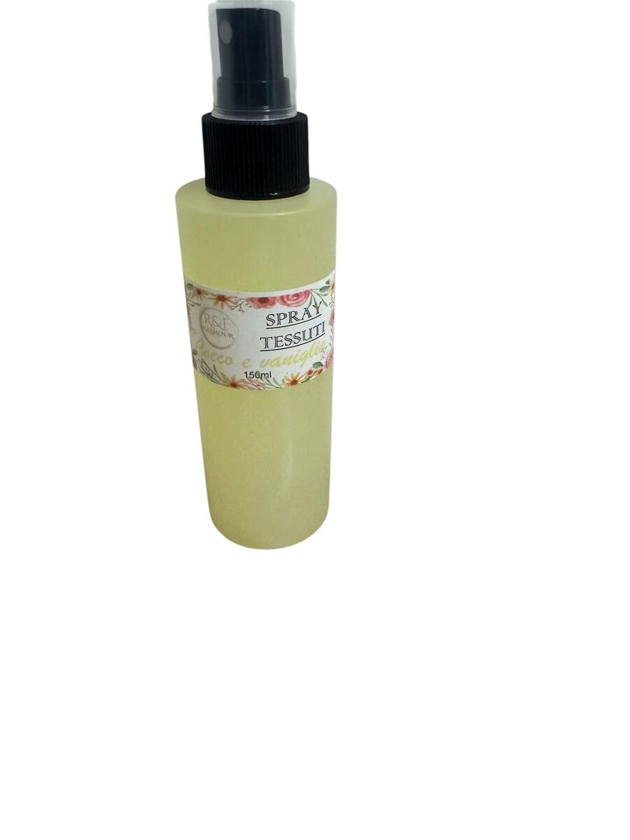 R&F GLAMOUR SPRAY TESSUTI COCCO & VANIGLIA DA 150 ml