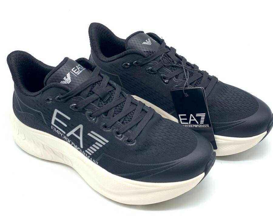 Emporio Armani Sneakers Nero/Argento