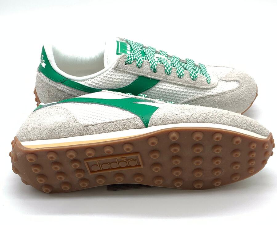 Diadora Sneakers Rally white/peas cream