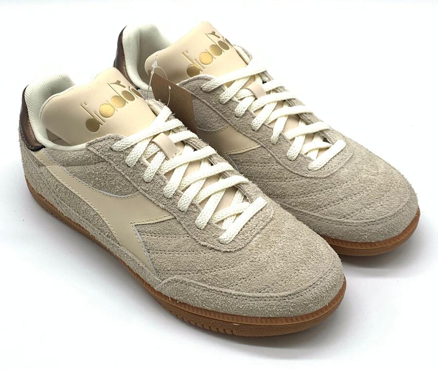 Diadora Sneakers Gold Indoor Hairy beige bleached