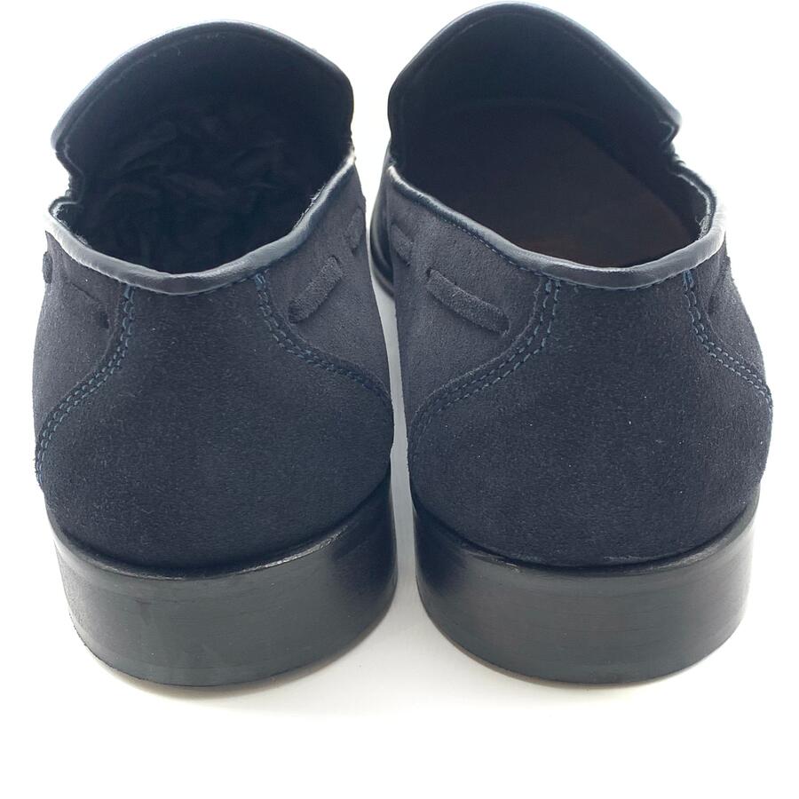 Laboratori 04 mocassino con nappa blu