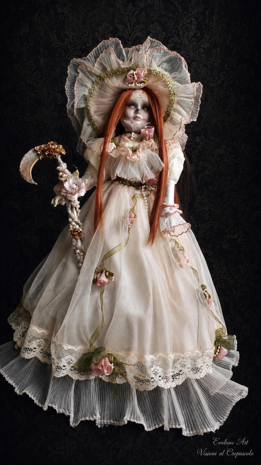 Domitilla Santa Muerte Madonna delle Rose di Cipria