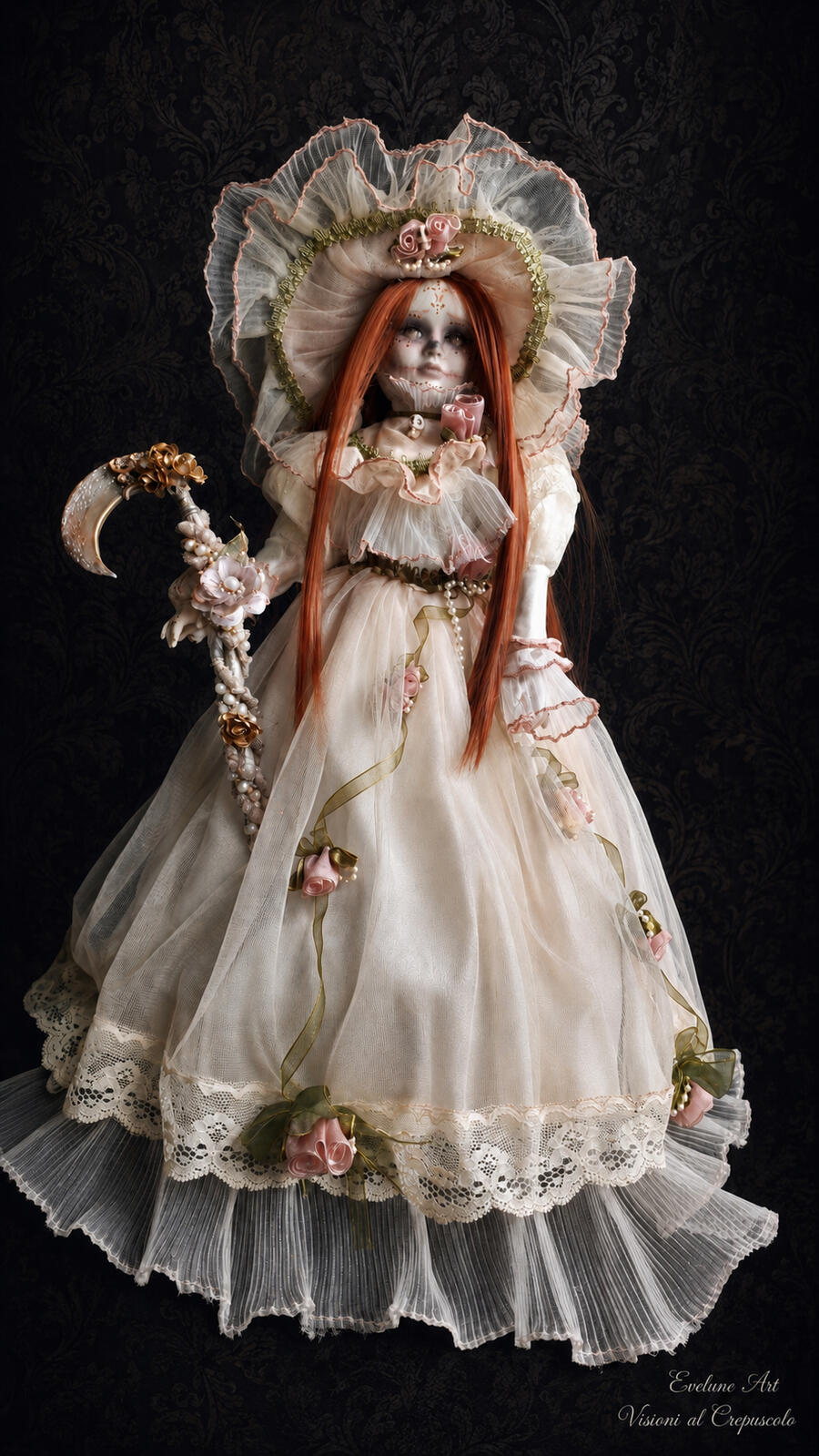 Domitilla Santa Muerte Madonna delle Rose di Cipria