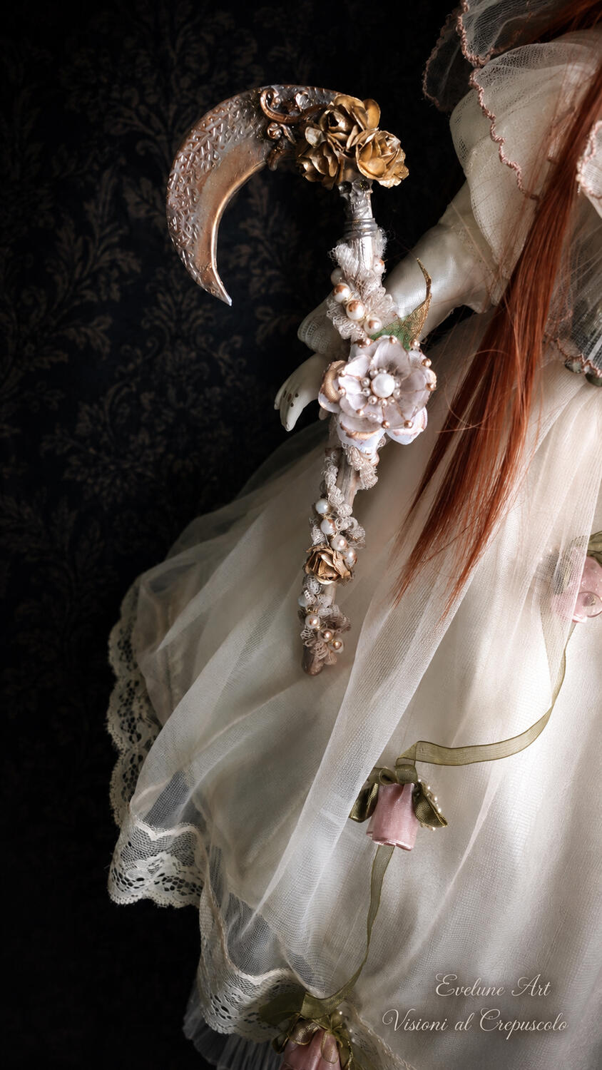 Domitilla Santa Muerte Madonna delle Rose di Cipria
