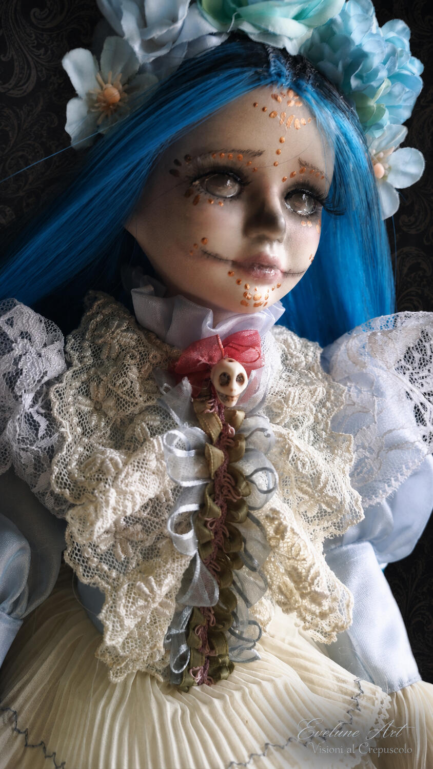 Lyria Santa Muerte Madonna delle Rose Lunari