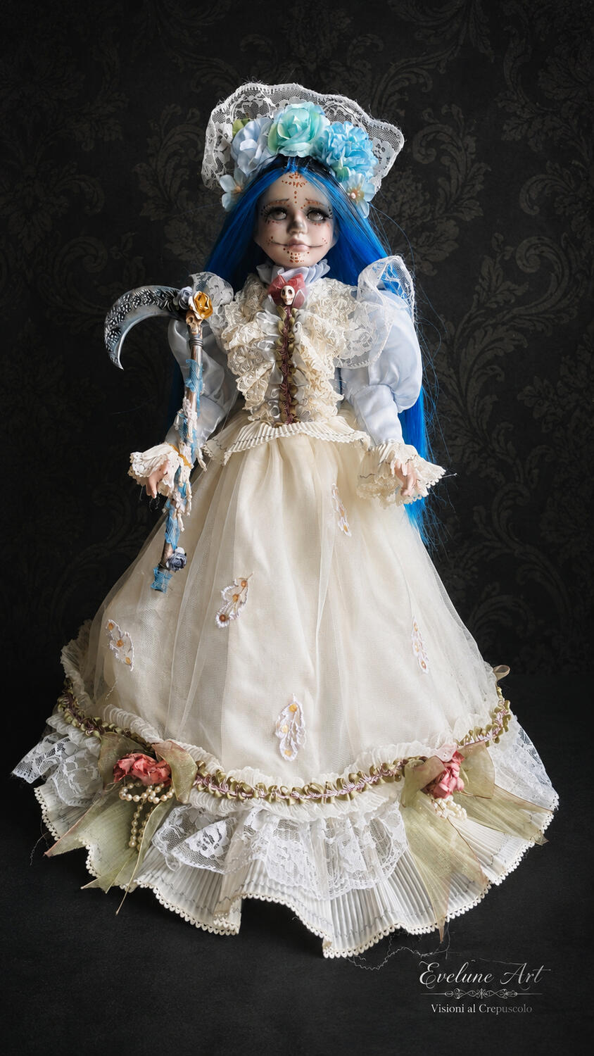 Lyria Santa Muerte Madonna delle Rose Lunari