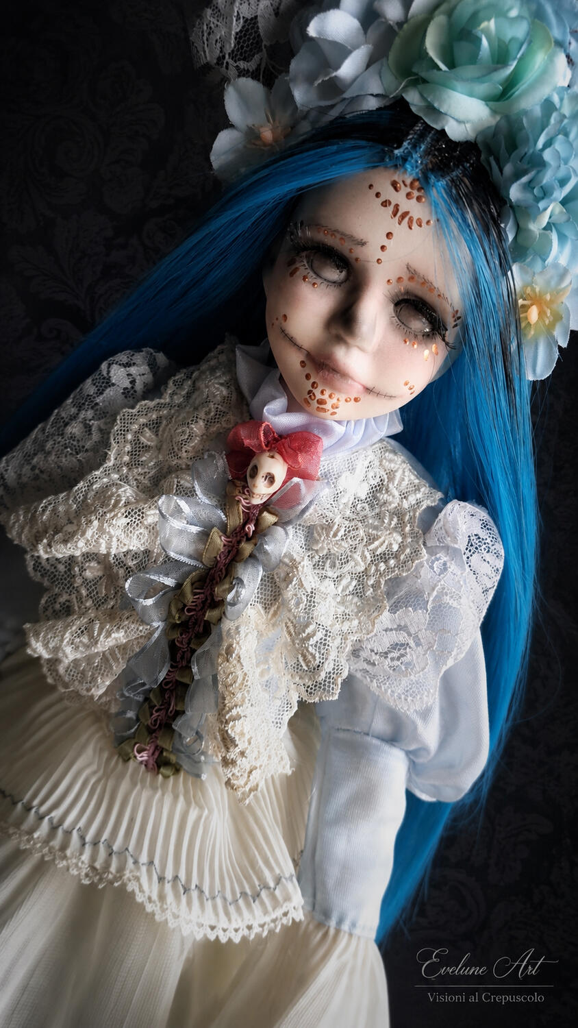 Lyria Santa Muerte Madonna delle Rose Lunari