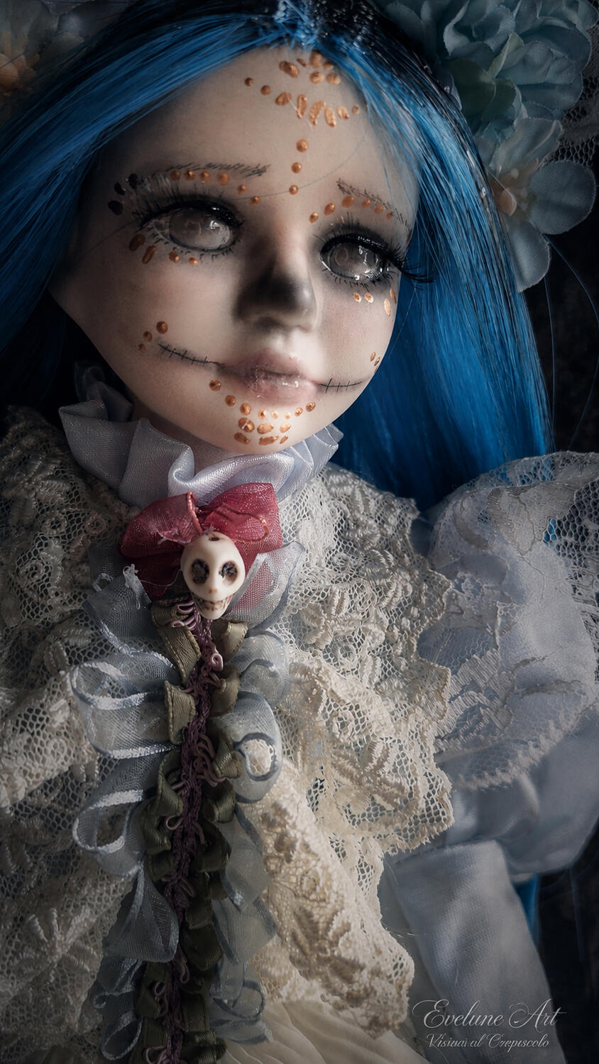 Lyria Santa Muerte Madonna delle Rose Lunari