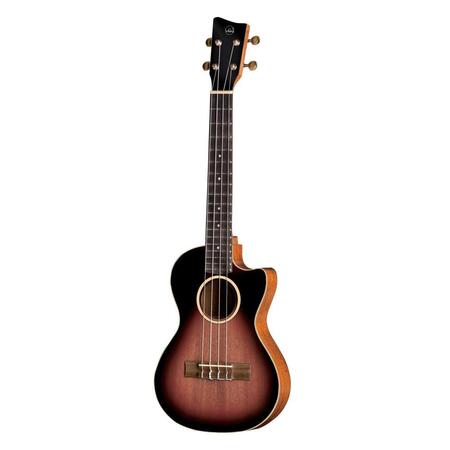 GEWA VG512606  Ukulele tenore elettronico Acustico Manoa Roadie R-TE-CE-SUN