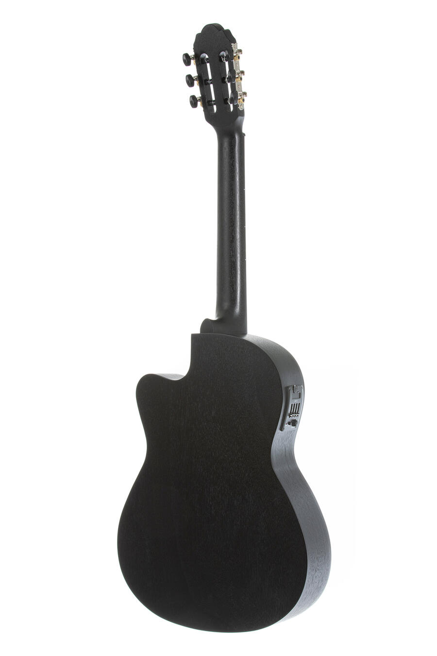 GEWA 4/4 Student elettro-acustico laminato piatto nero