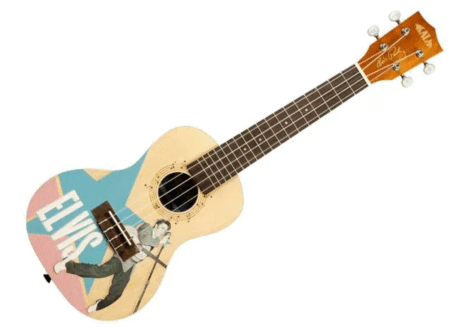 KALA LTP-C-ERB Ukulele Concert Elvis Rockabilly Starter Kit