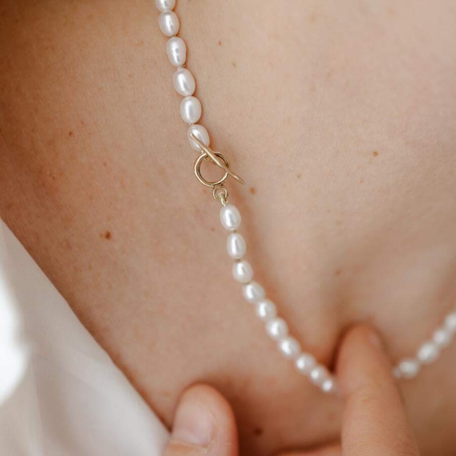 Collana con perle