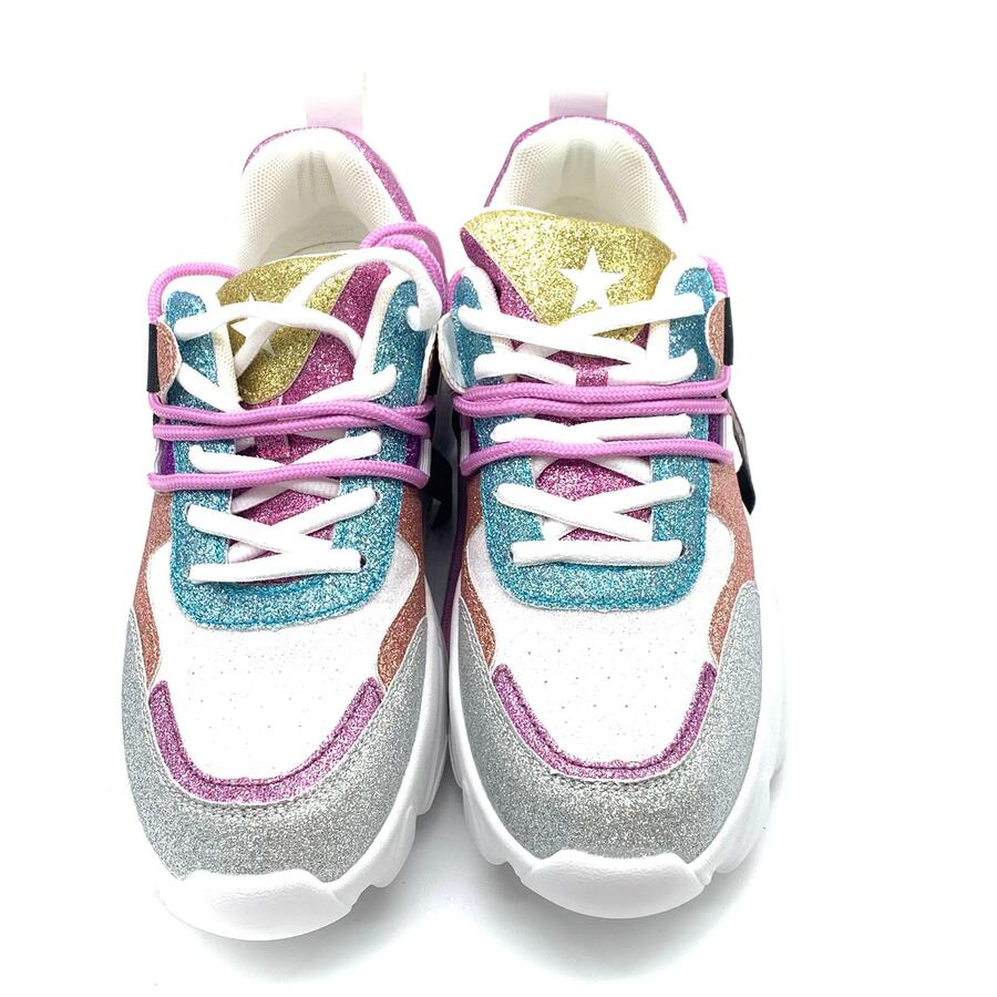 Shopart sneaker glitter