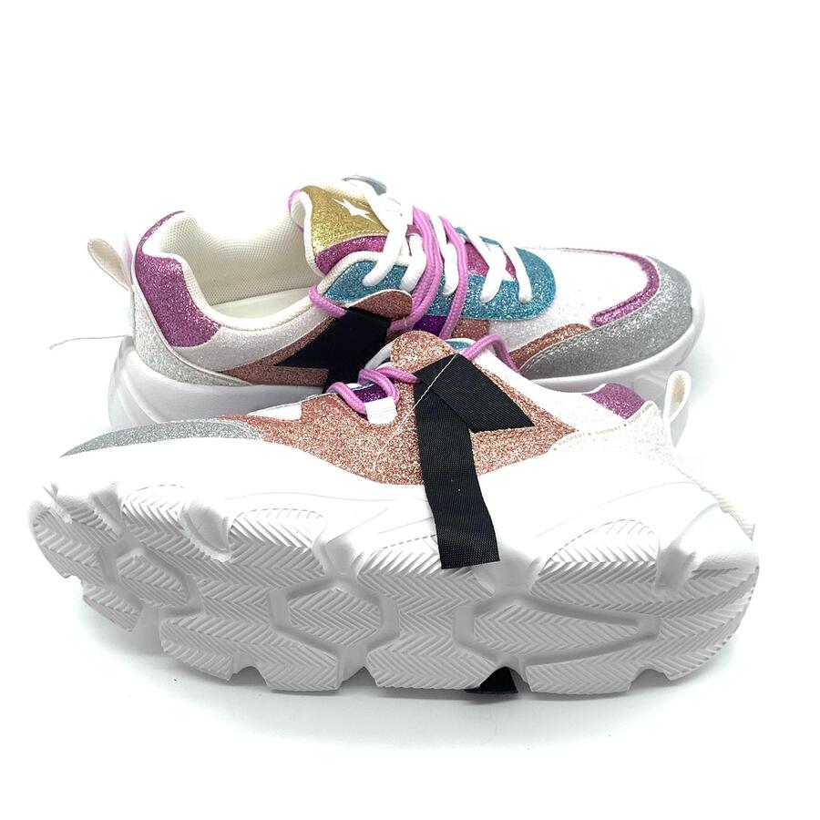 Shopart sneaker glitter