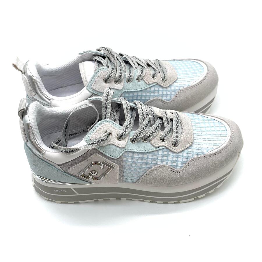 Liu•Jo sneaker grigia celeste