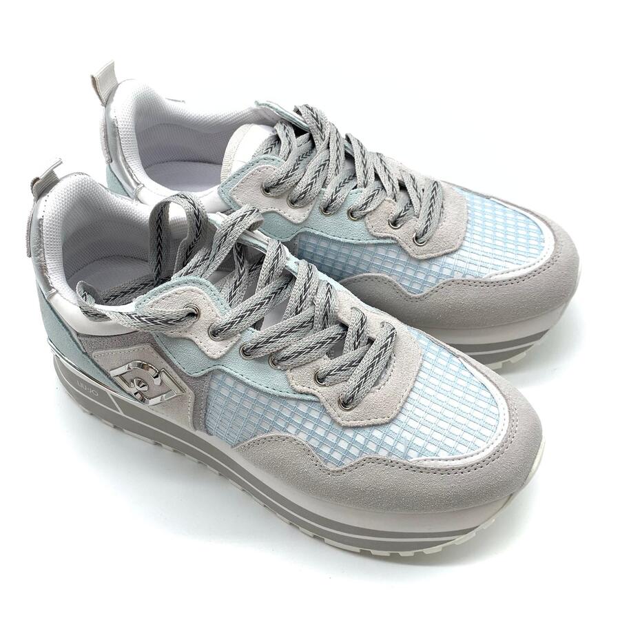 Liu•Jo sneaker grigia celeste
