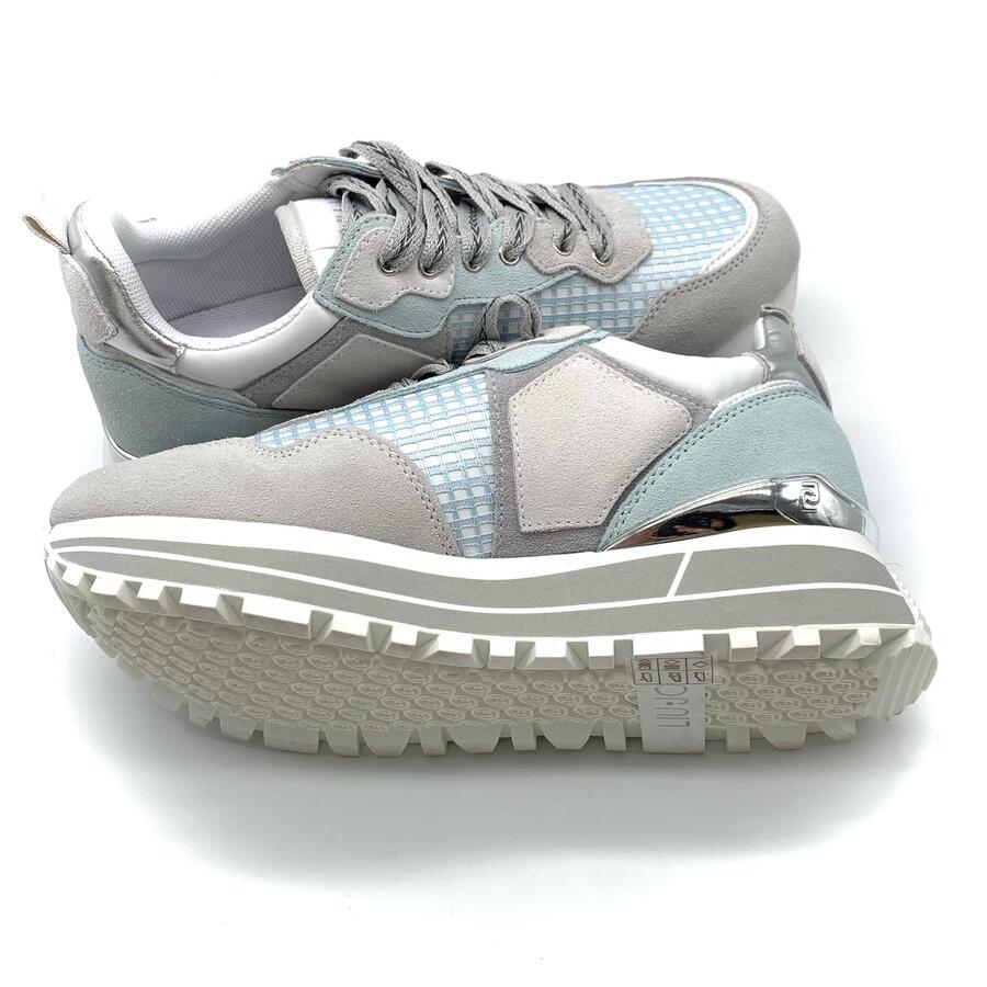 Liu•Jo sneaker grigia celeste
