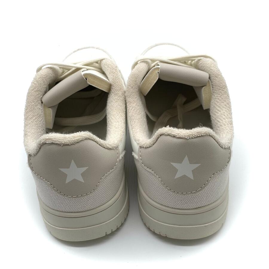 Shopart sneaker janise white crema