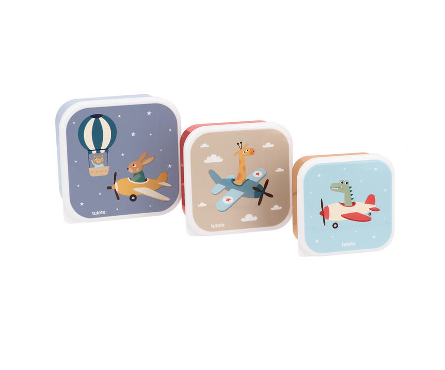 Pack 3 Scatoline Snack - Fantasie assortite