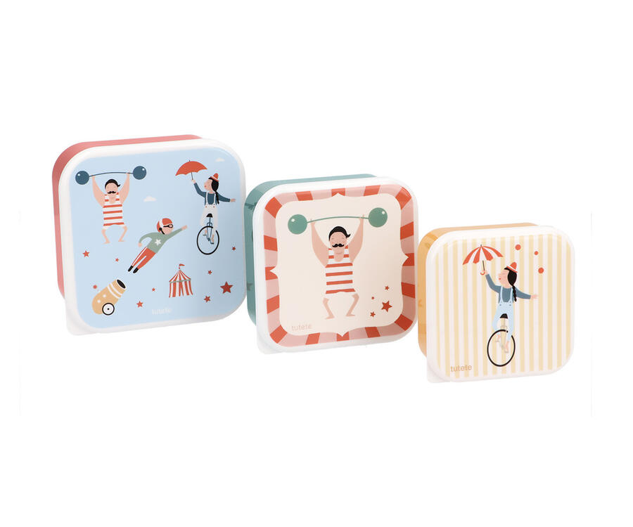Pack 3 Scatoline Snack - Fantasie assortite
