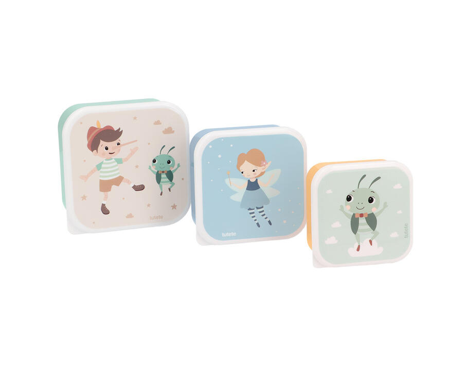 Pack 3 Scatoline Snack - Fantasie assortite