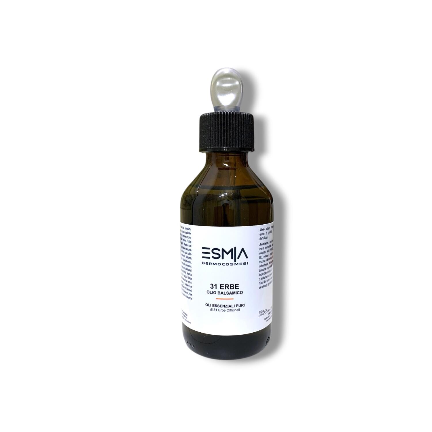 31 ERBE OLIO BALSAMICO - oli essenziali puri di 31 erbe officinali