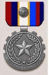 Medaglia Gala Veterano delle Missioni Internazionali - PREORDINE