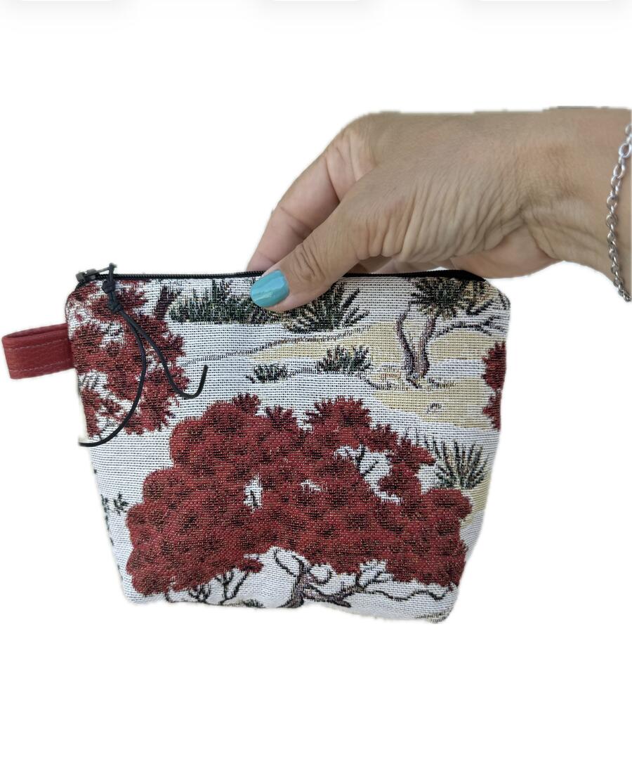Pochette  acero rosso