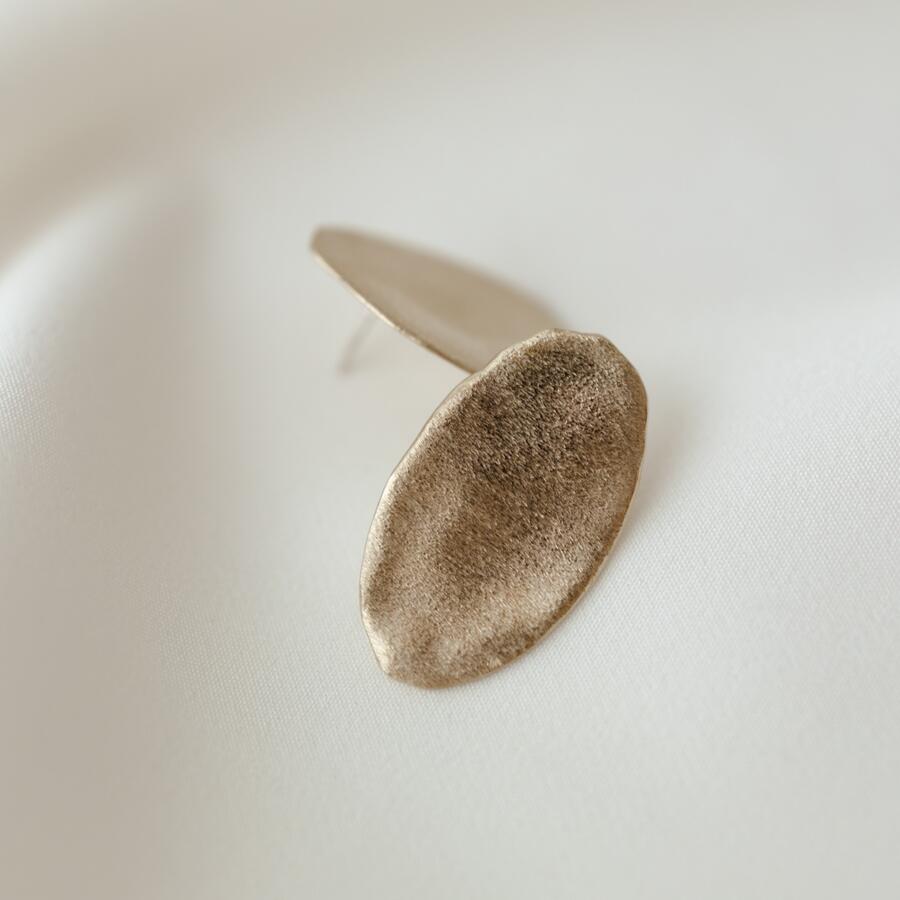 Orecchini petali ovali allungati