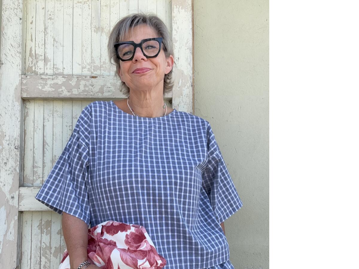 Camicia quadri grigi