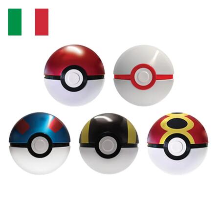 Pokemon - pokeball tin e25 - casuale (italiano)